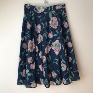French connection high-waisted skirt
